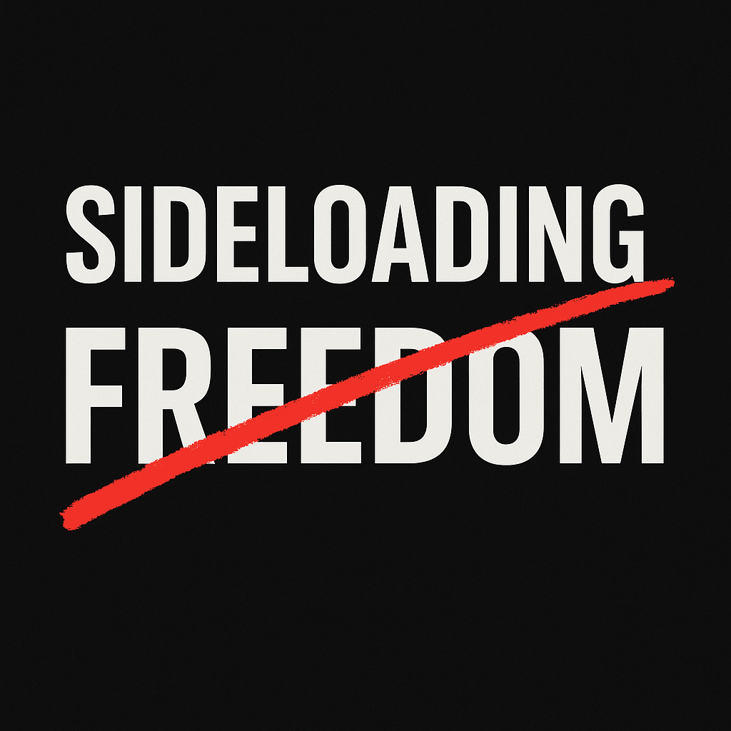 The End of True Sideloading