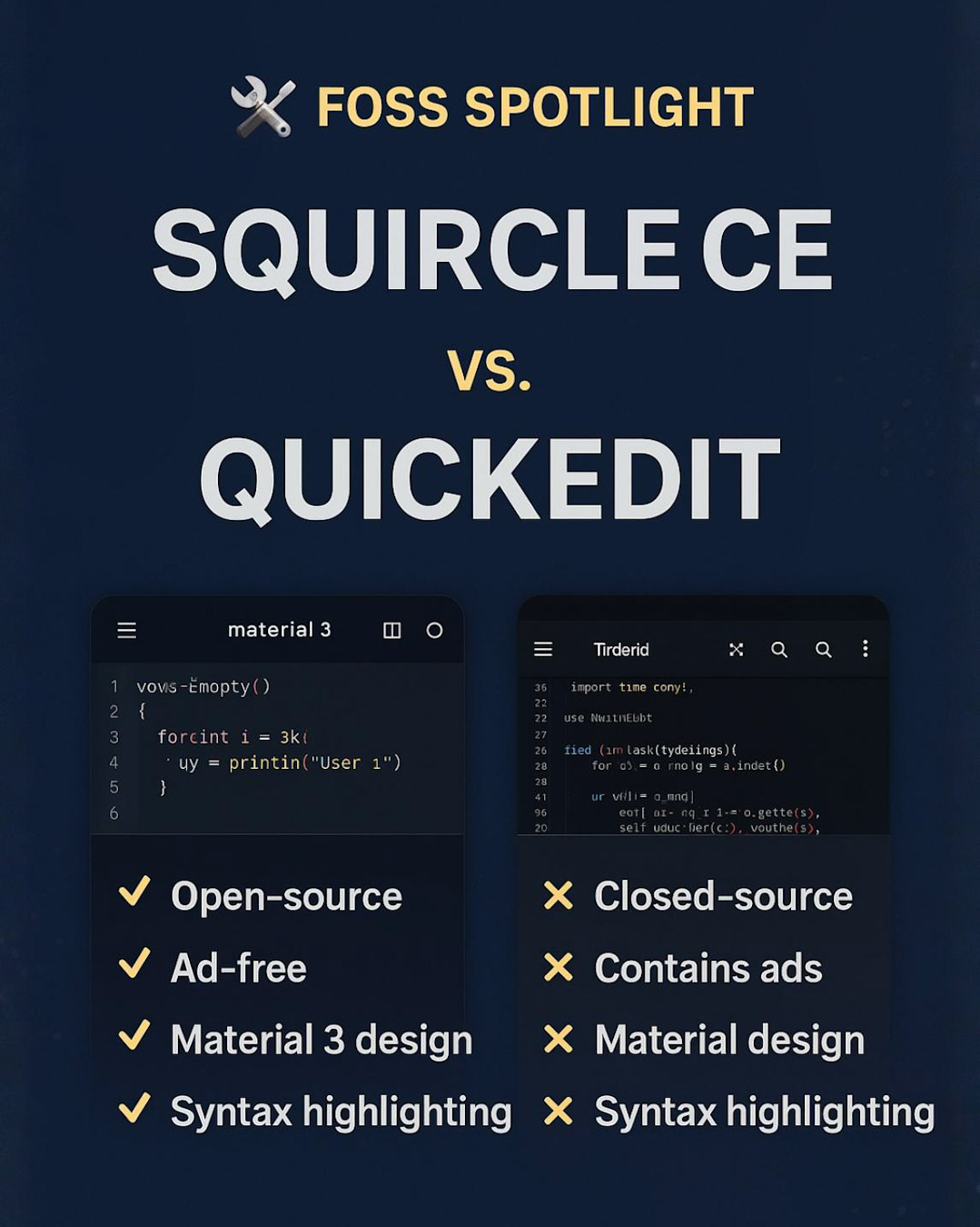 FOSS Spotlight: Squircle CE