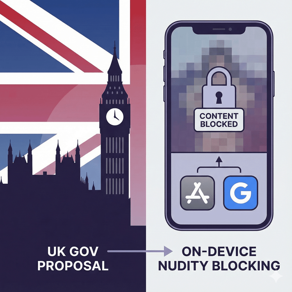 Your phone might soon block nudity by default